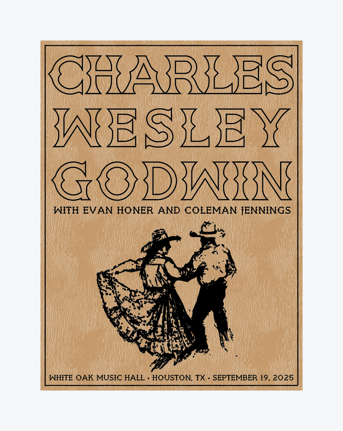 White Oak Music Hall SIGNED Road Poster