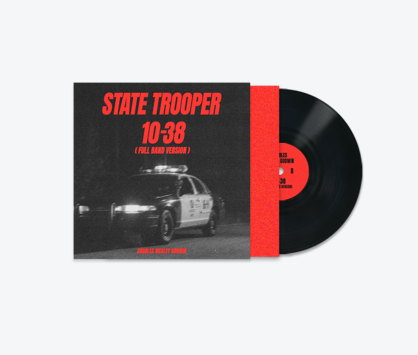State Trooper - 7" BLACK Vinyl SIGNED