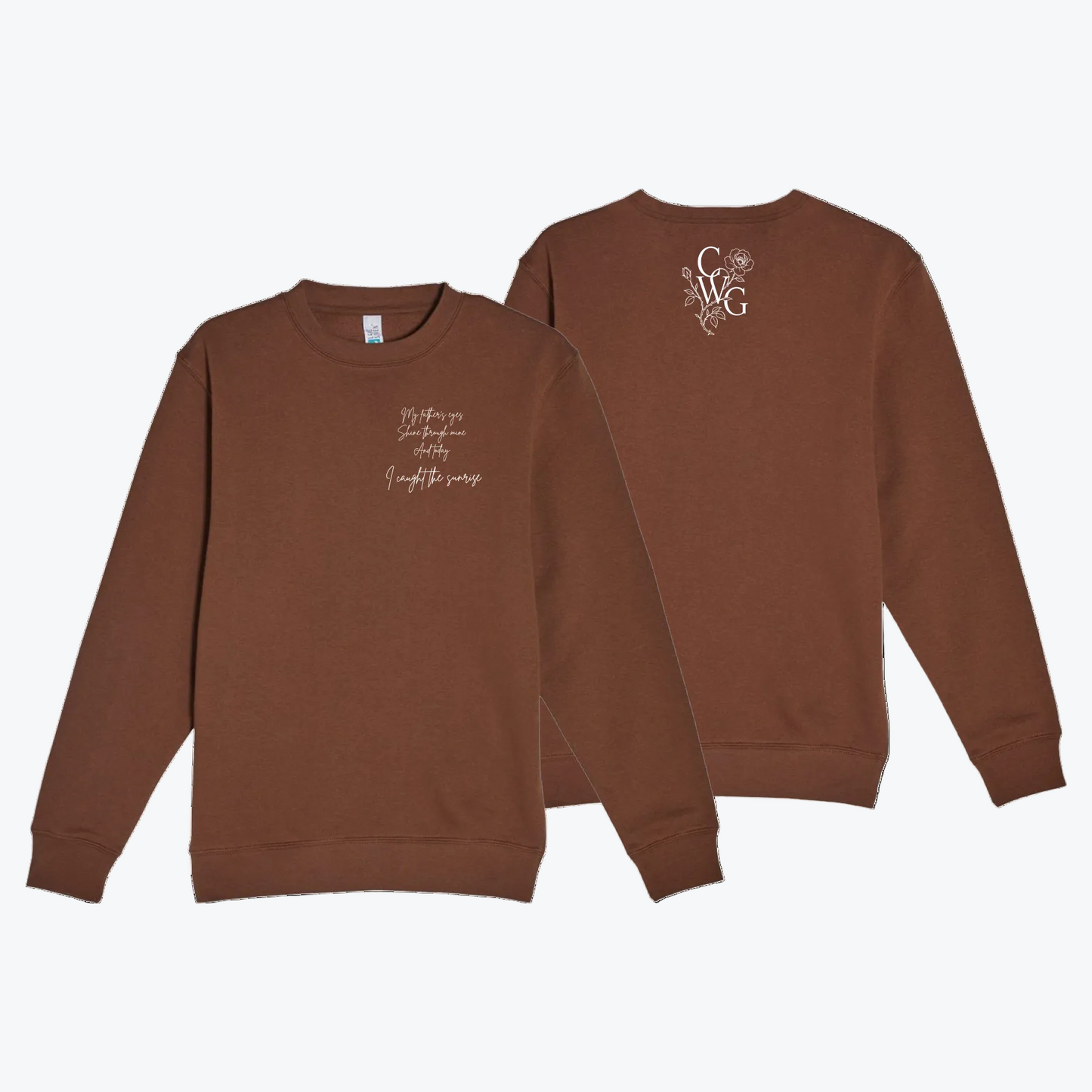 Sunrise Rose Crewneck