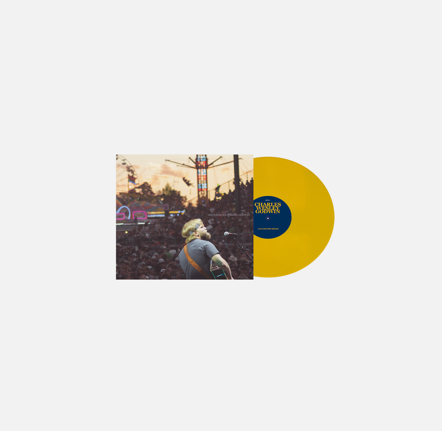 Cue Country Roads - 7" GOLD Vinyl