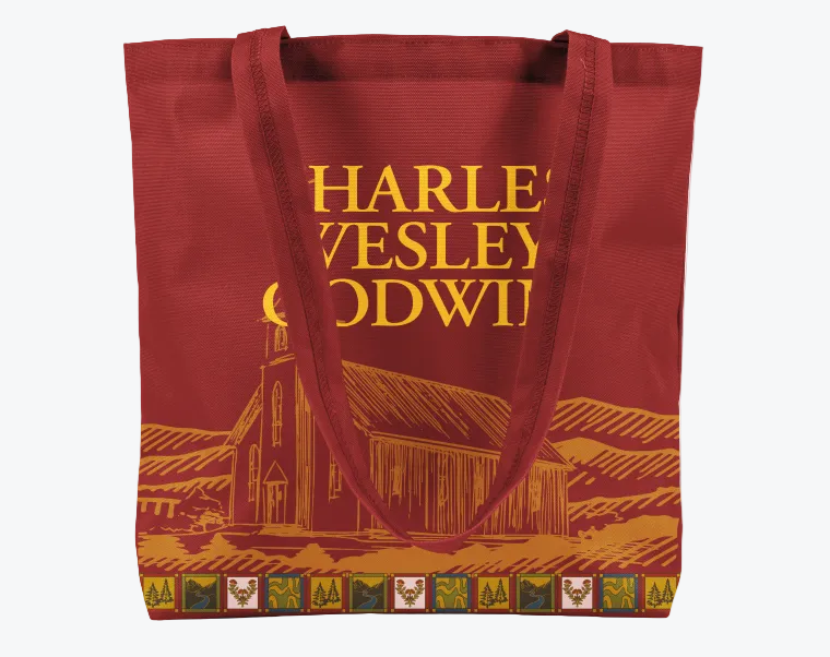 CWG Burgundy Tote Bag