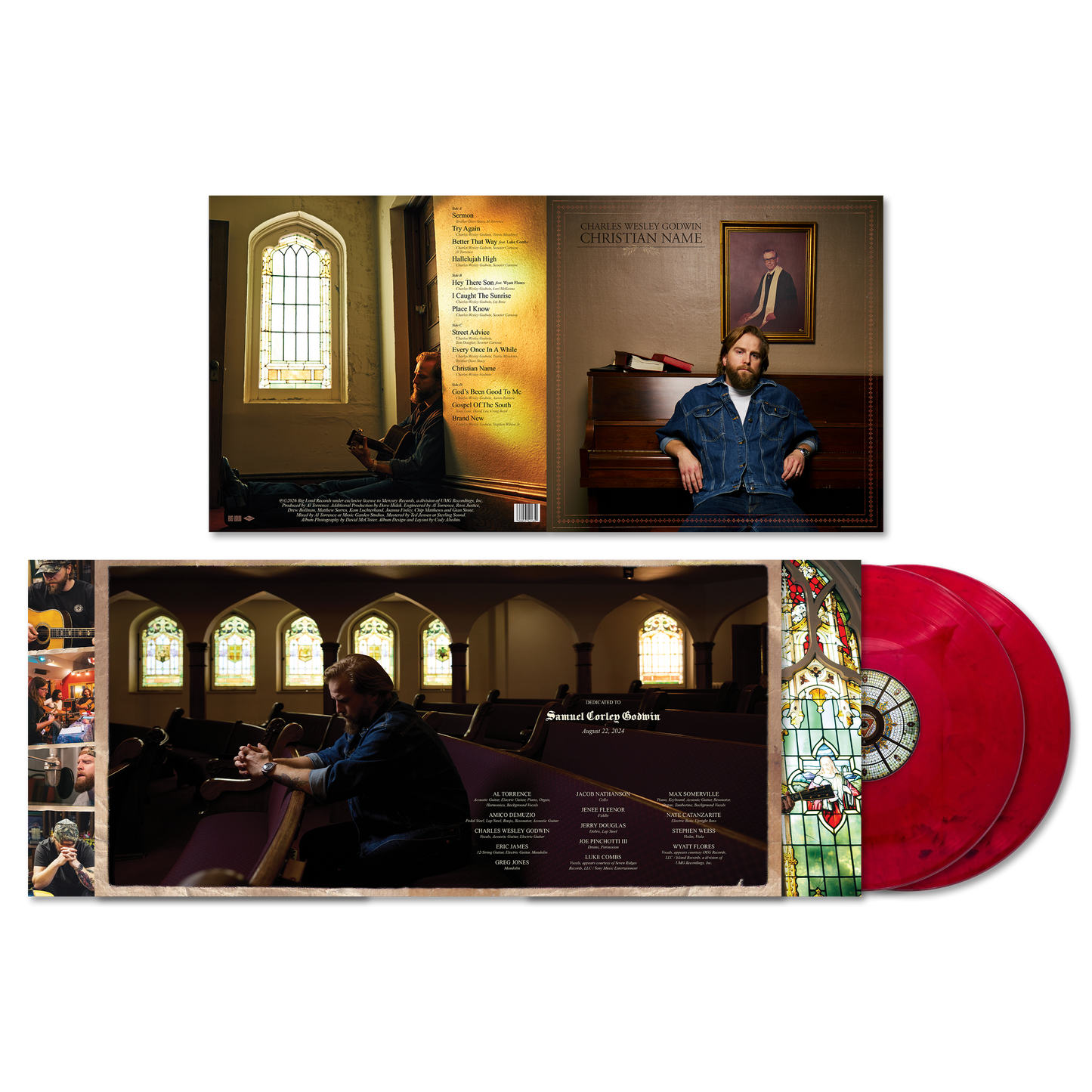 Christian Name Vinyl w/ Signed Insert- "The Blood"