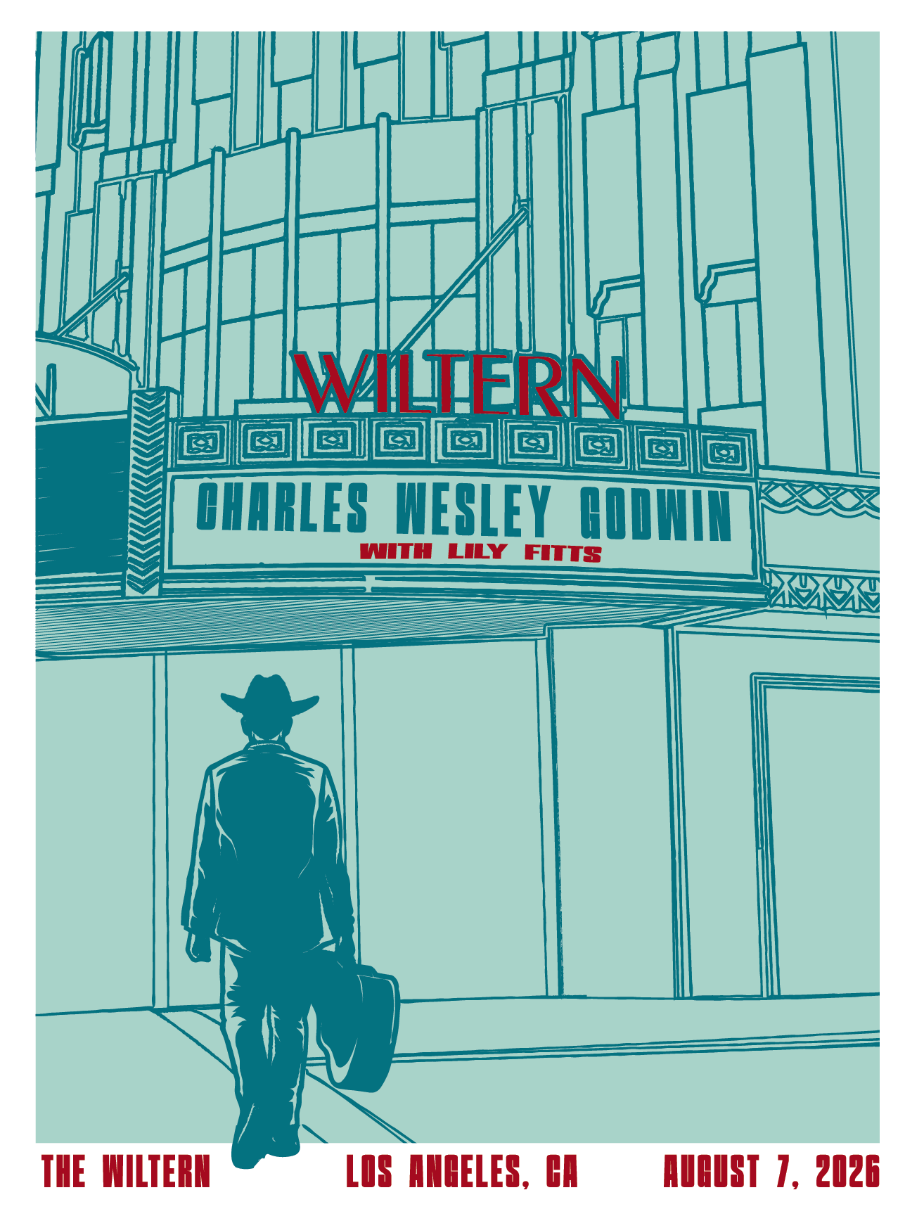 The Wiltern SIGNED Road Poster