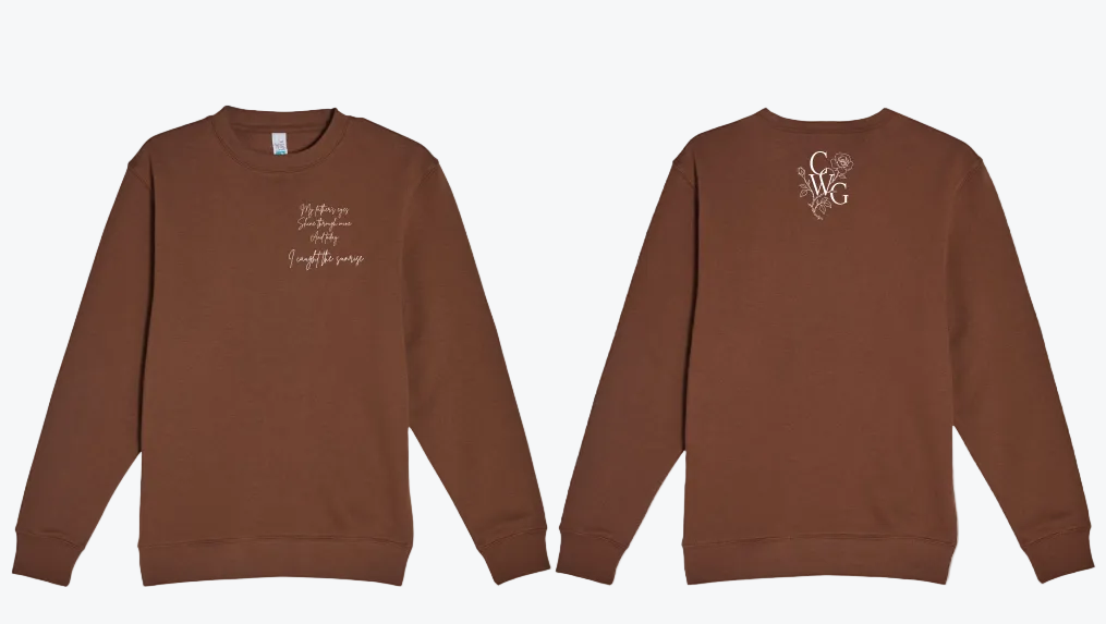 Sunrise Rose Crewneck