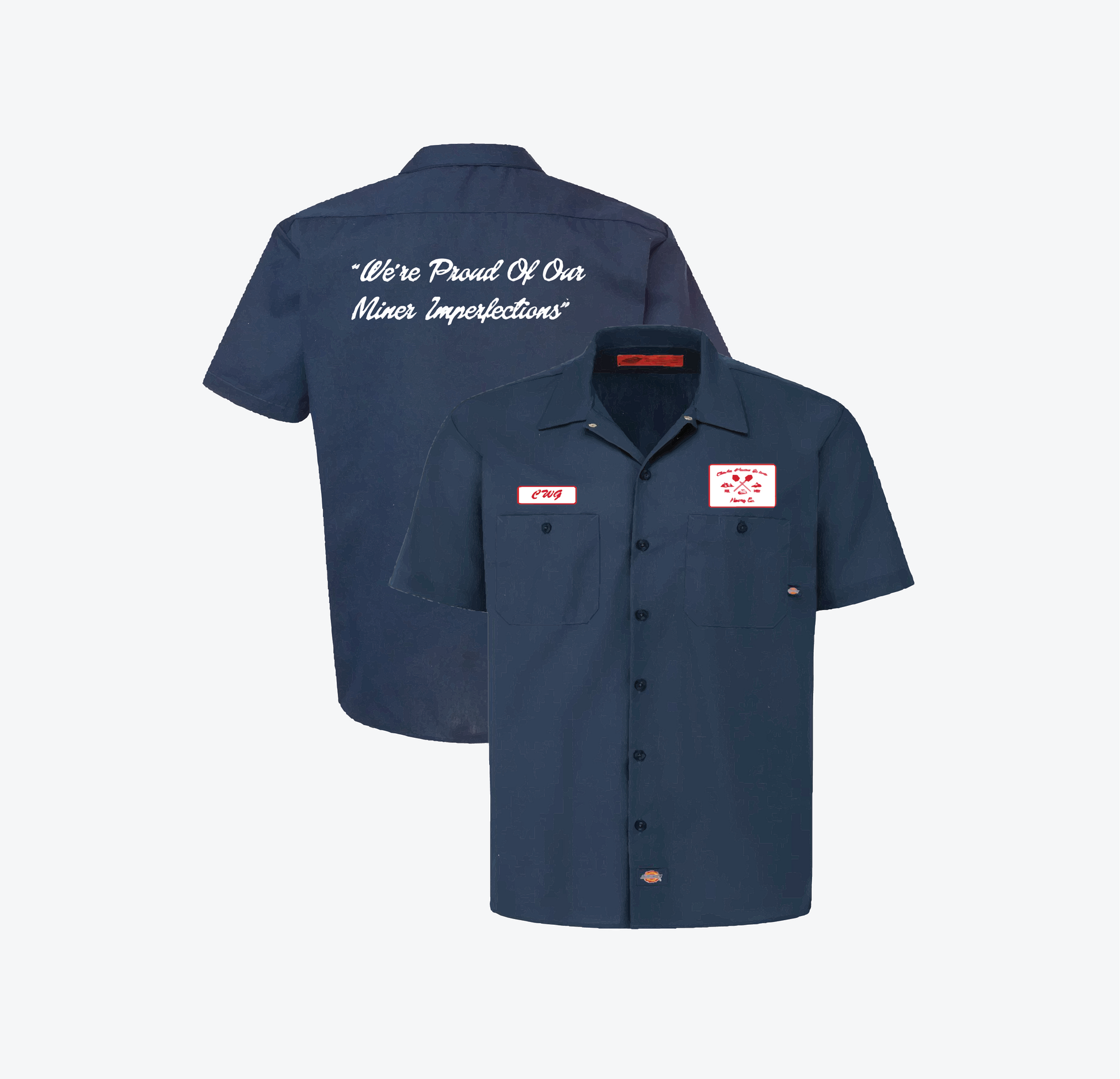 CWG Mining Co. Dickies Work Shirt – Charles Wesley Godwin Official CWG Mining Co. Dickies Work Shirt – Charles Wesley Godwin Official