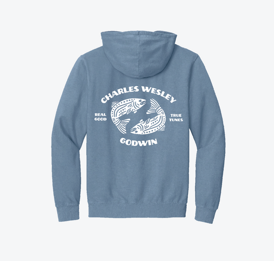 Sunset Trout Lightweight Hoodie