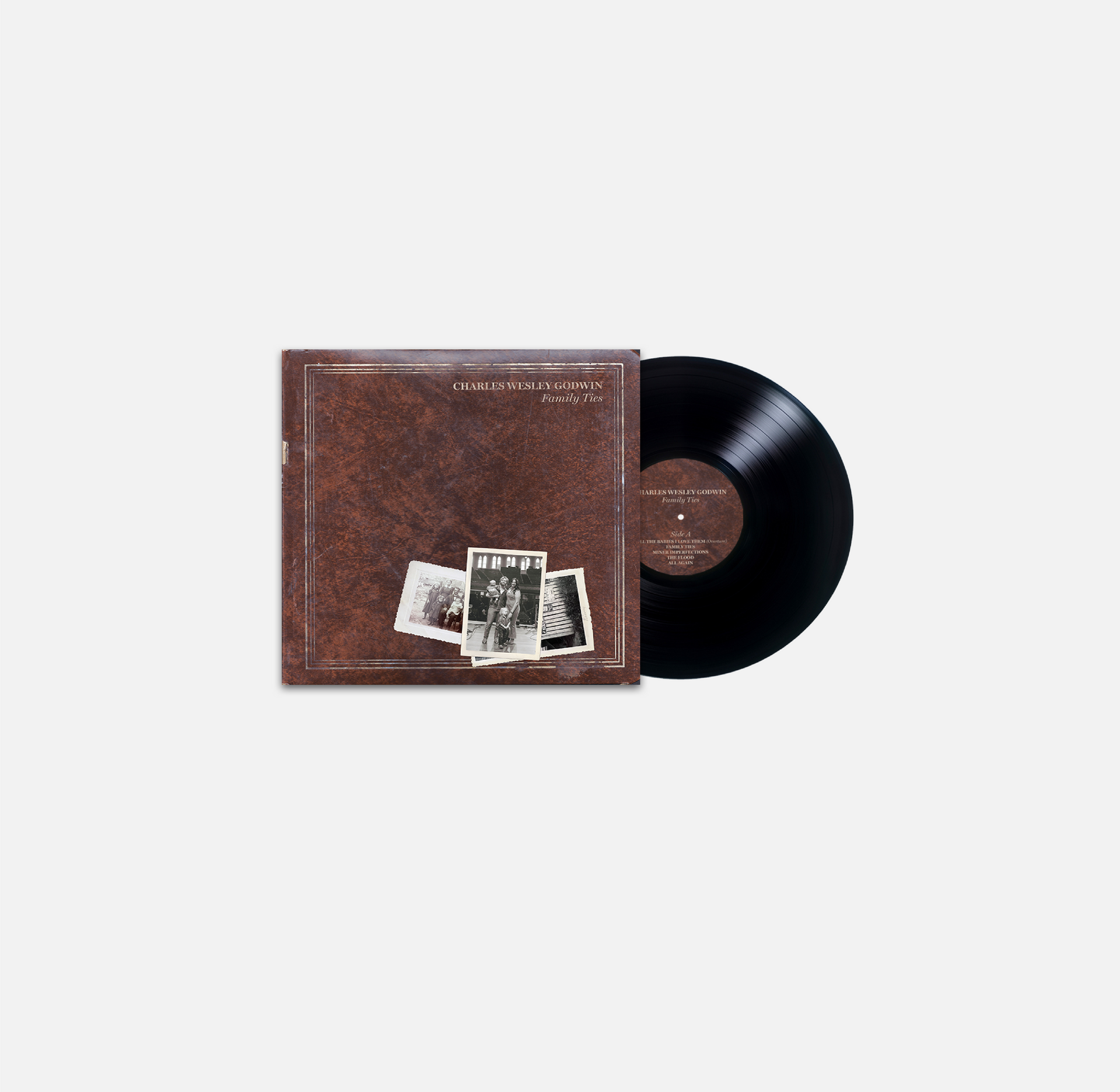 Family Ties - BLACK Vinyl – Charles Wesley Godwin Official Shop
